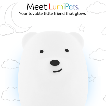 LumiPets® Benny the Bear- Children's Touch Night Light