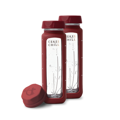 Ceres Chill Bloom Glass Baby Bottle