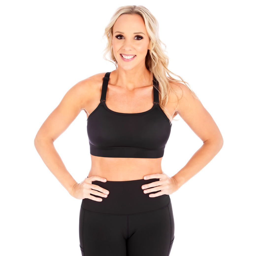 Love and Fit Strappy Back 2.0 Nursing Sports Bra