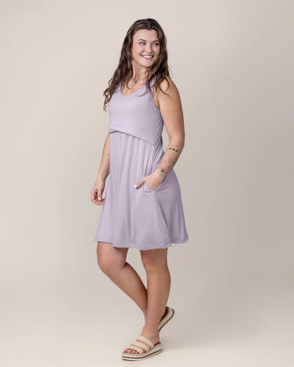 Penelope Crossover Nursing Dress