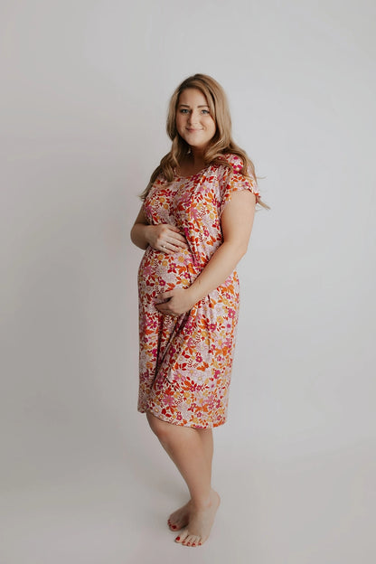 Maternity Mommy Labor and Delivery/ Nursing Gown