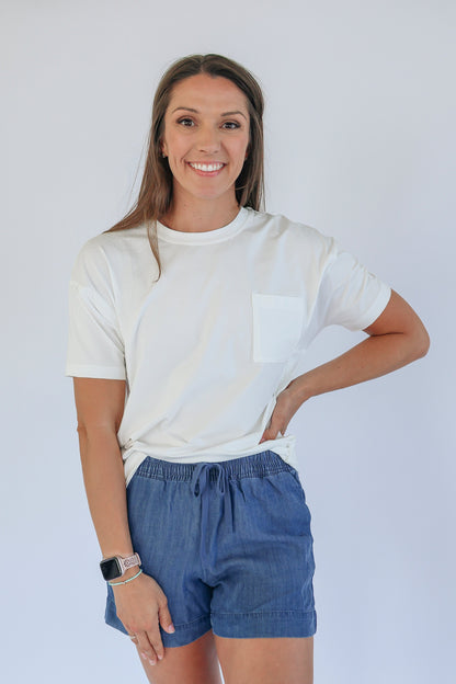 Movemama Relaxed Fit Zip Breastfeeding Tee