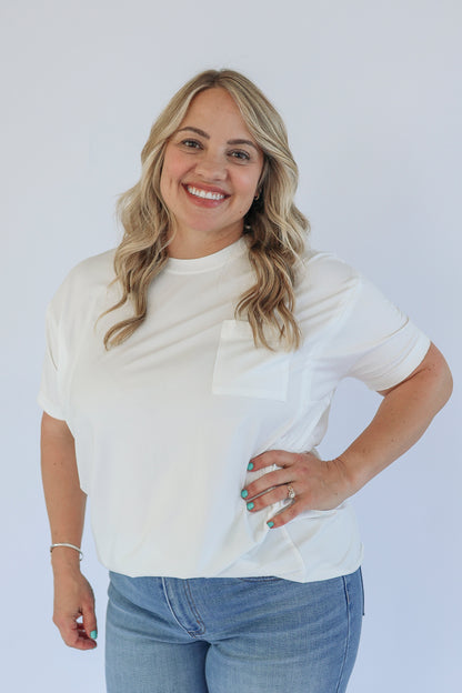 Movemama Relaxed Fit Zip Breastfeeding Tee