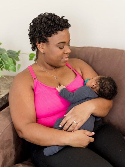 Davin & Adley 3 in 1 Ribbed Amelia Pumping & Nursing Cami (Lounge, Active, Swim)