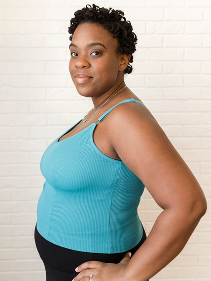 Davin & Adley 3 in 1 Ribbed Amelia Pumping & Nursing Cami (Lounge, Active, Swim)