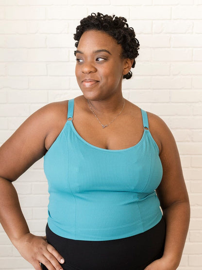 Davin & Adley 3 in 1 Ribbed Amelia Pumping & Nursing Cami (Lounge, Active, Swim)
