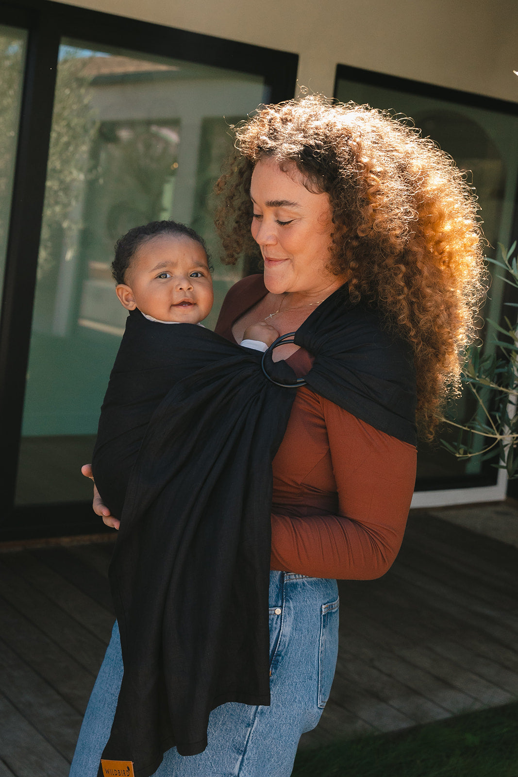 Wildbird Raven Linen Sling