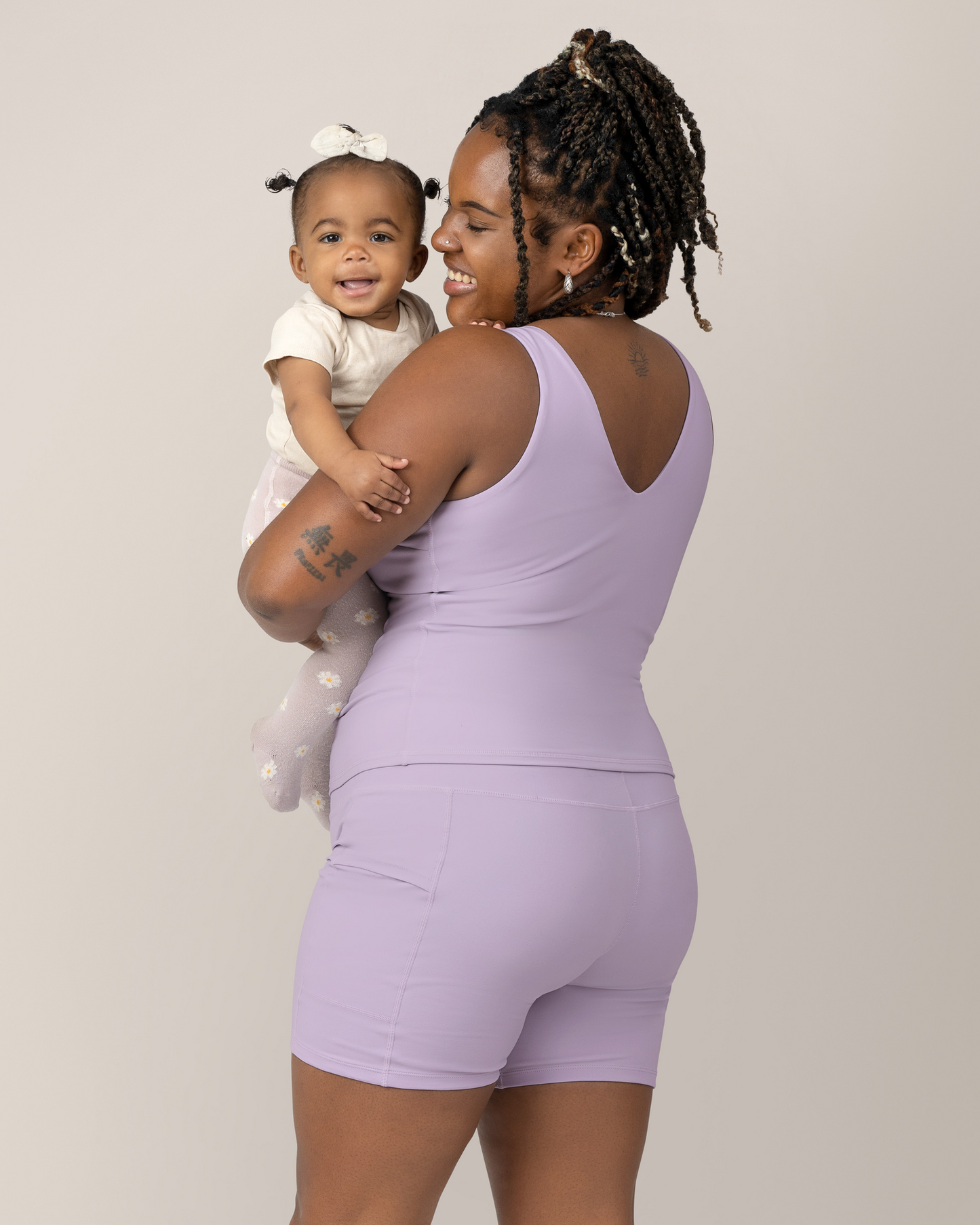 Stevie Active Postpartum Bike Short