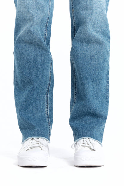 Maternity Straight Leg Jean w/ Bellyband