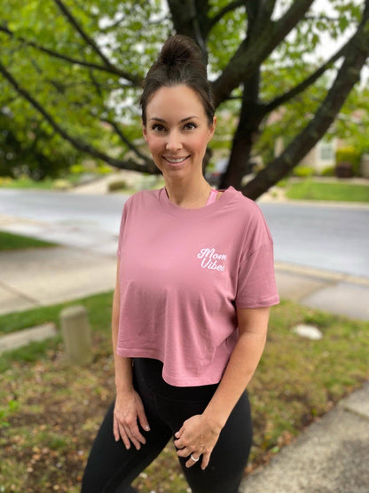 Mom Vibes Ultra Soft Crop