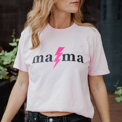 MAMA Lightning Bolt Mother’s Day T-Shirt
