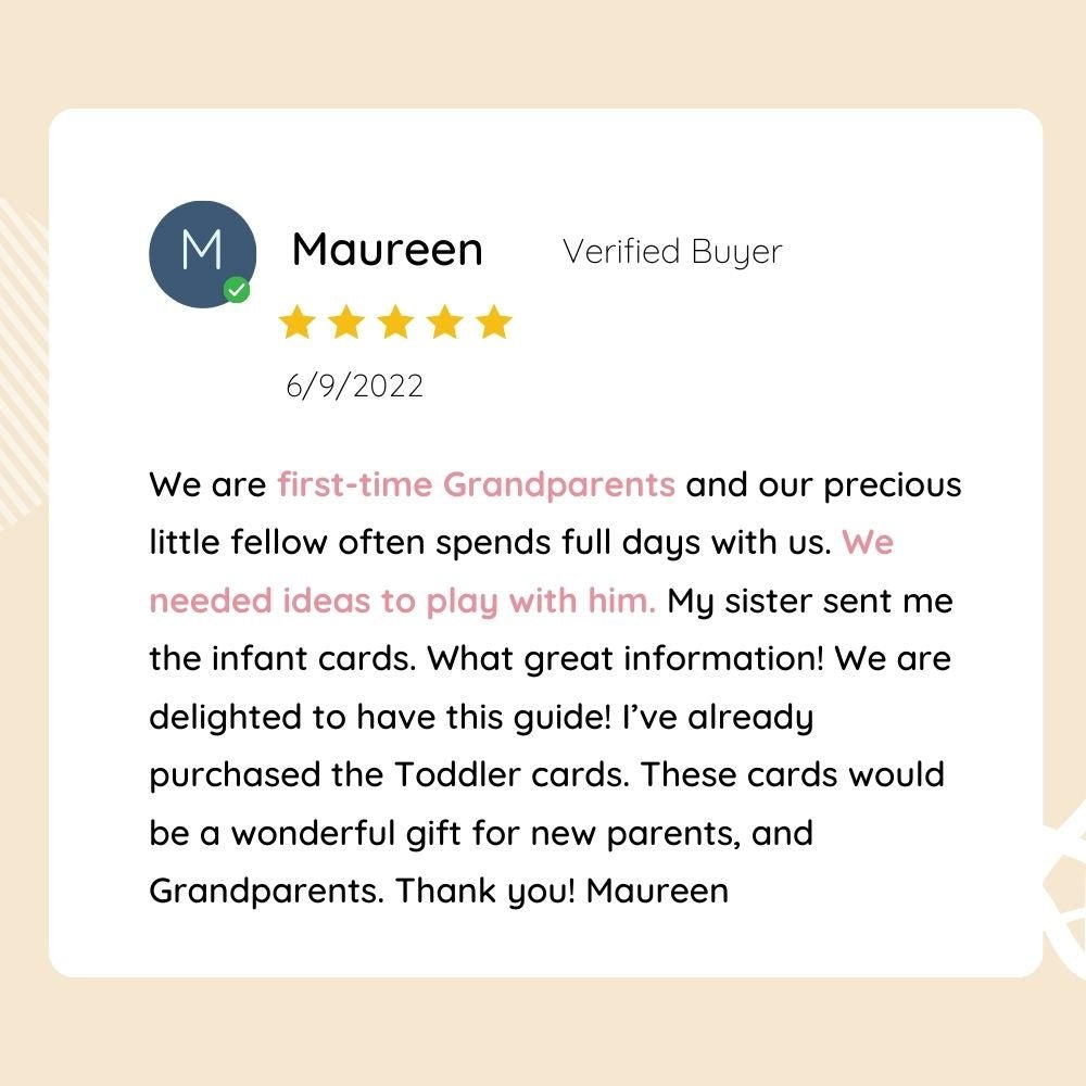 Curious Toddler Activity Cards