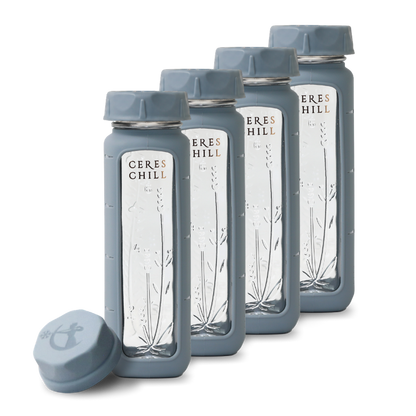 Ceres Chill Bloom Glass Baby Bottle