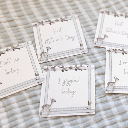 Curious Baby Infant Milestone + Memory Cards (0-12 Months)