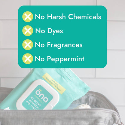 Ona Postpartum Recovery Liners, Made with Witch Hazel, 30ct