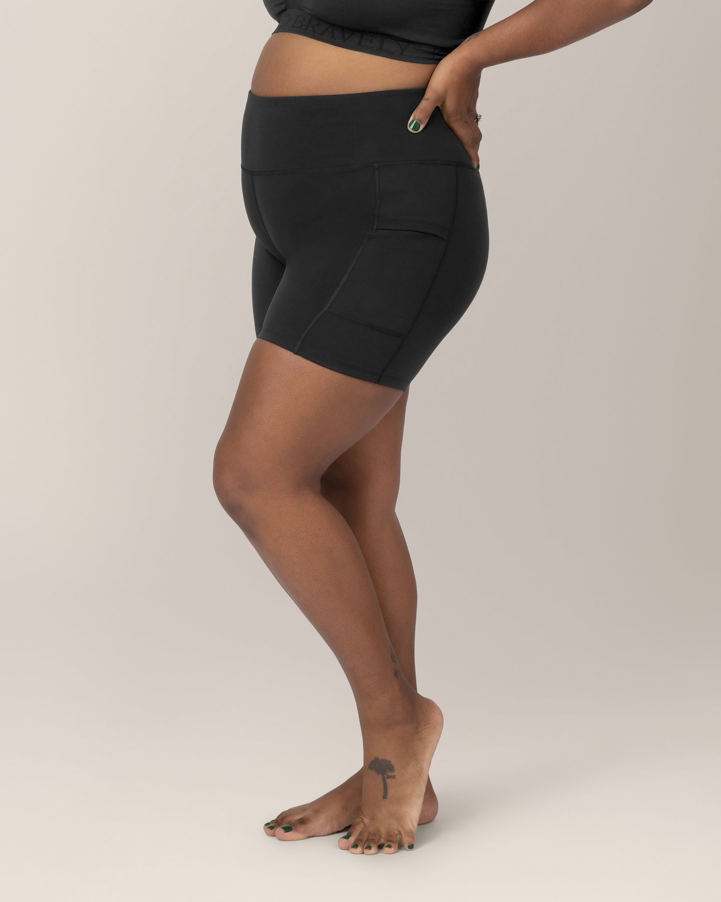 Stevie Active Postpartum Bike Short