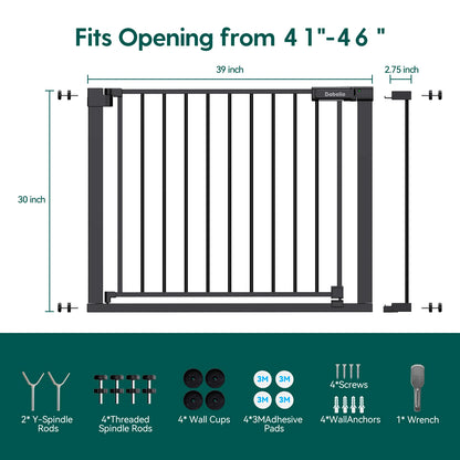 Babelio PressGuard Ⅱ | Upgrade Pressure-Mounted Baby Gate