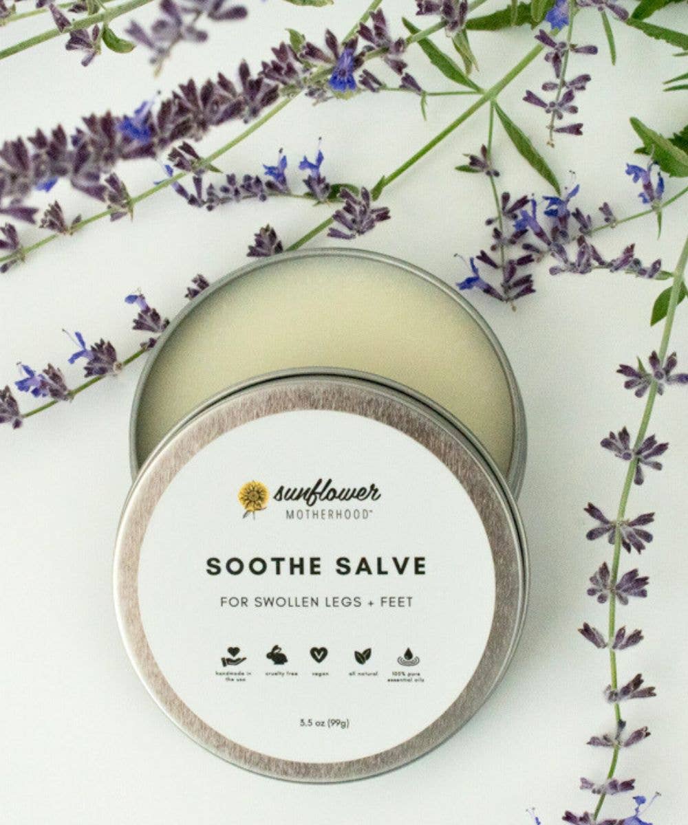 Soothe Salve for Swollen Legs + Feet