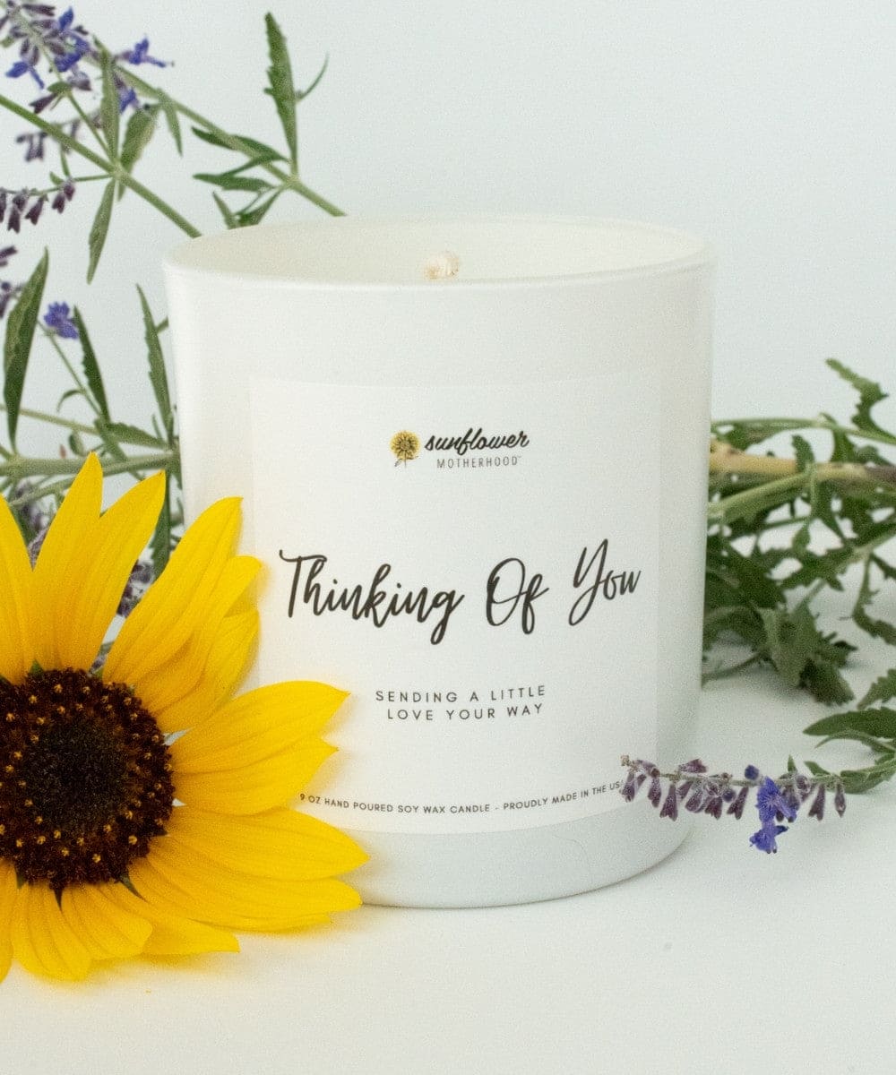 Sunflower Motherhood Thinking Of You Candle