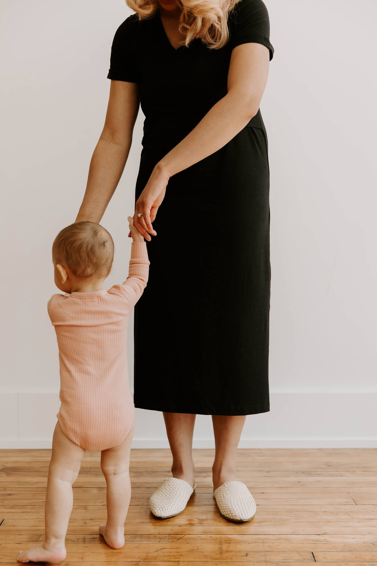 MLM Brand Everyday Breastfeeding Dress - Black