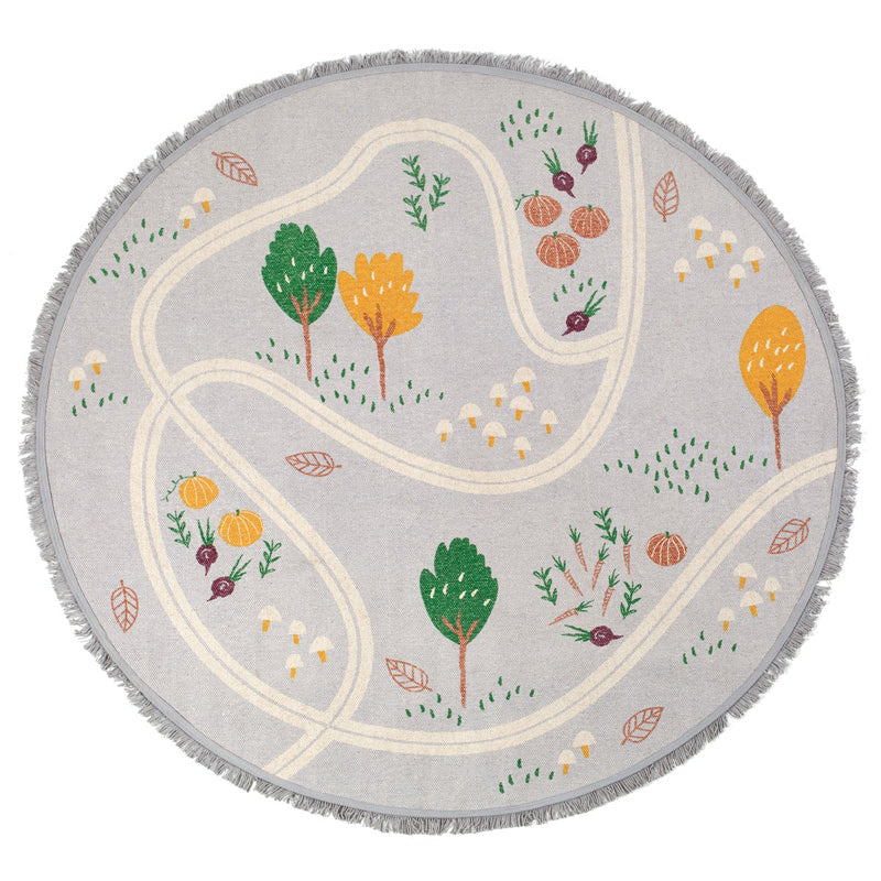 Nattiot Little Garden Vegetable Garden Play Mat