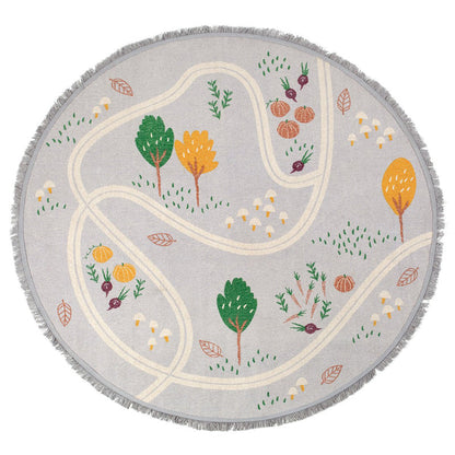 Nattiot Little Garden Vegetable Garden Play Mat