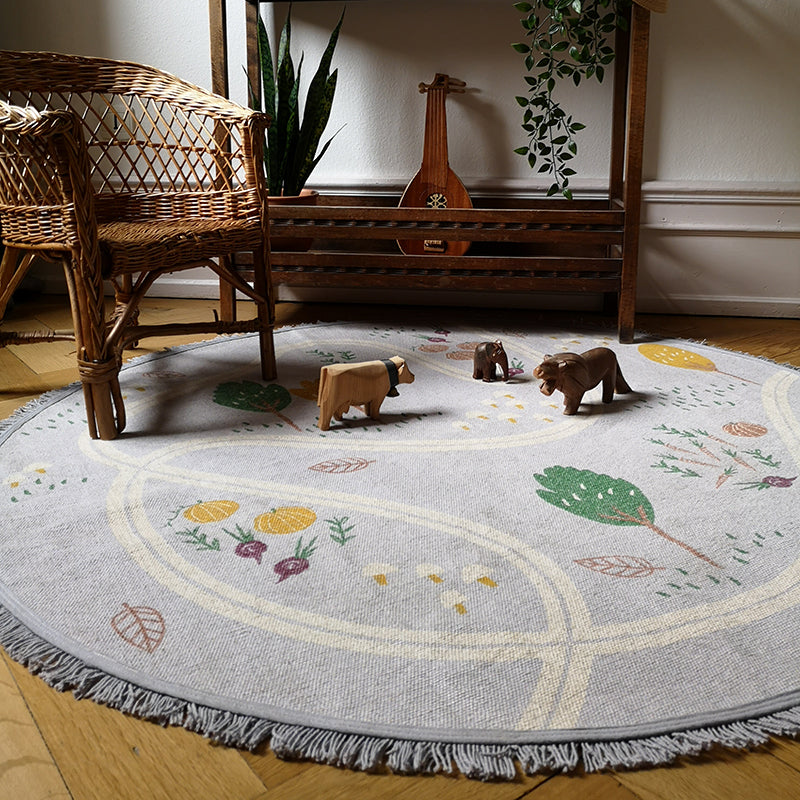 Nattiot Little Garden Vegetable Garden Play Mat