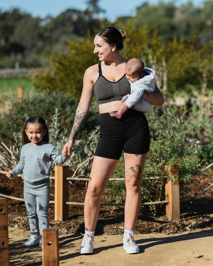 Stevie Active Postpartum Bike Short