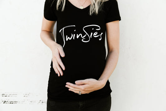 TWINSIES Maternity Shirt