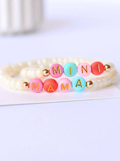 Pearl Mama Mini Matching Bracelet Set