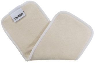4 Layer Hemp/Cotton Cloth Diaper Inserts (10 Pack)