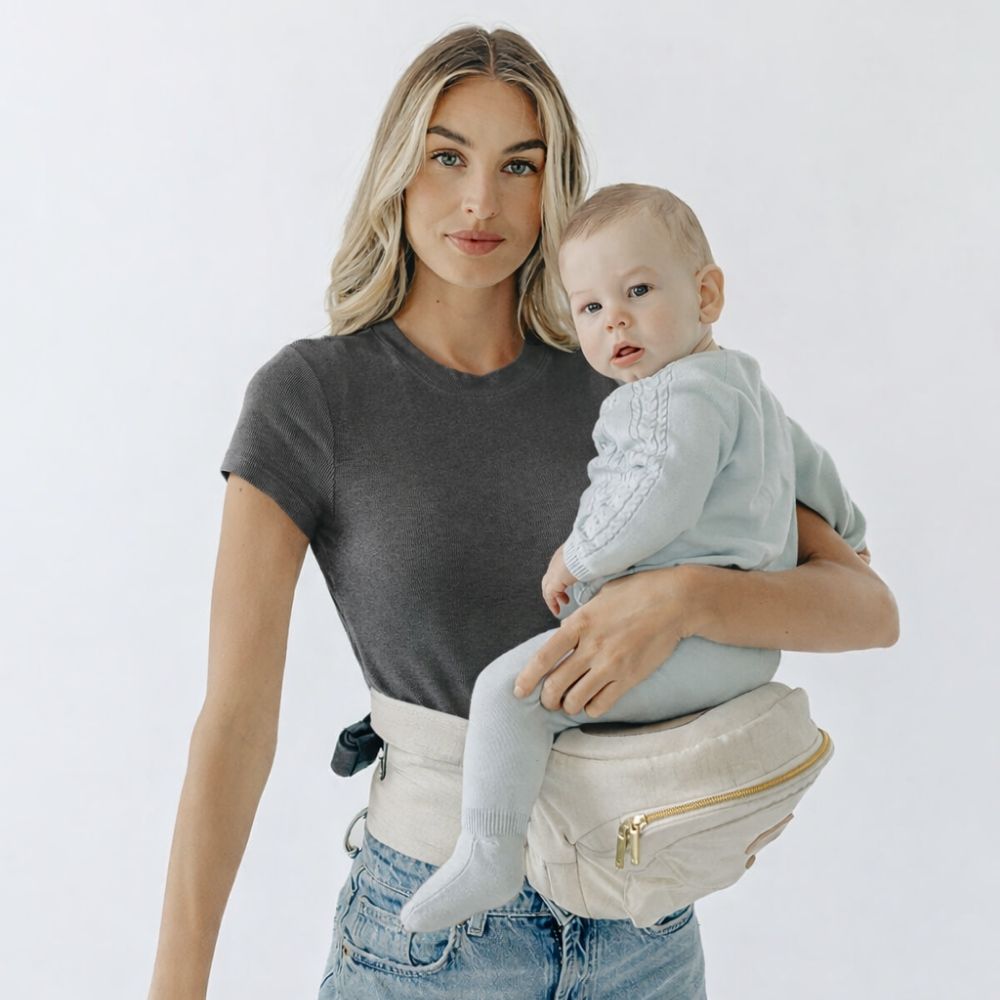 Tushbaby Hip Carrier - Ergonomic Baby Carrier & Hip Seat