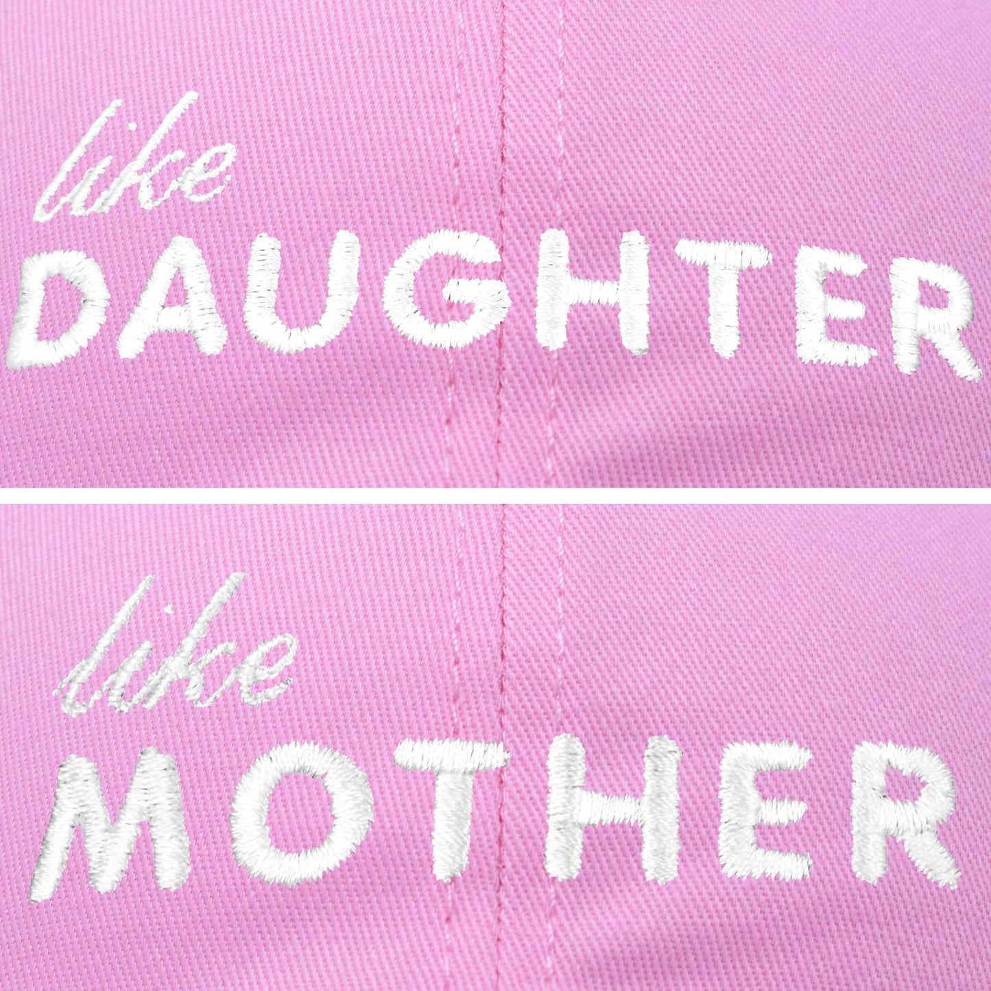 Like Mother Like Daughter Embroidered Dad Cap