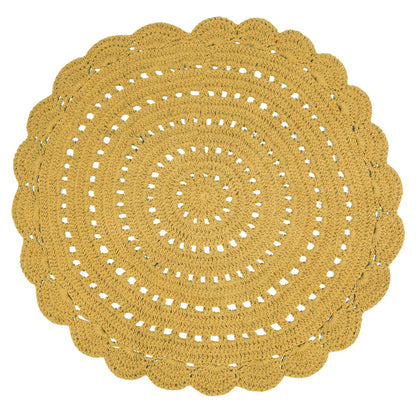 Nattiot Alma Mango Hand Crochet Children's Rug