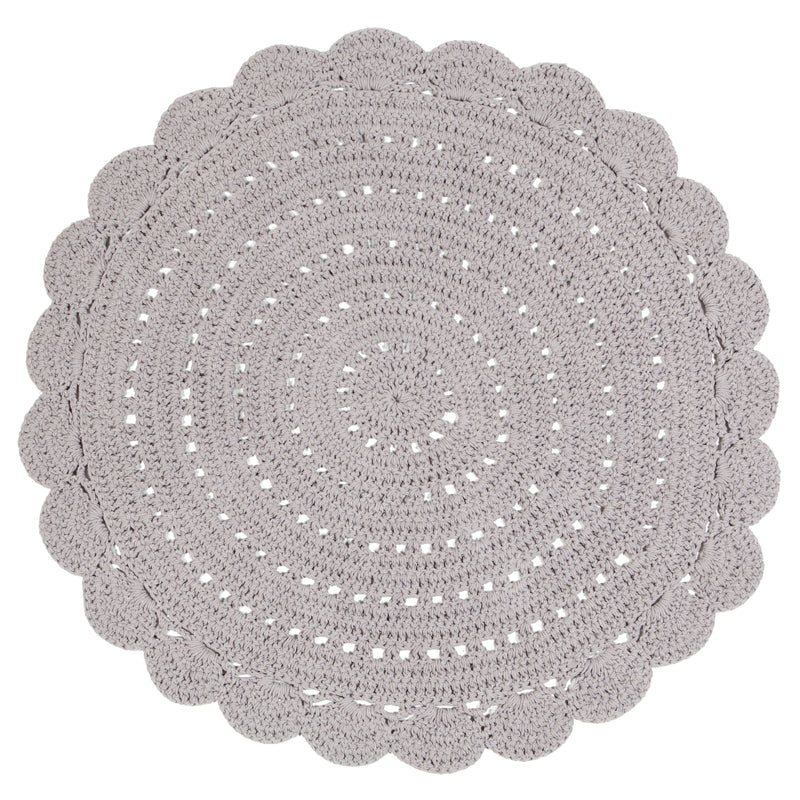 Nattiot Alma Linen Hand Crochet Children's Rug