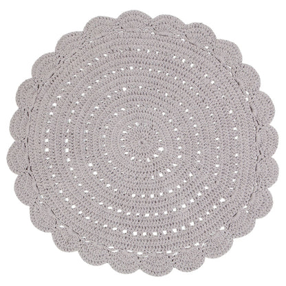 Nattiot Alma Linen Hand Crochet Children's Rug