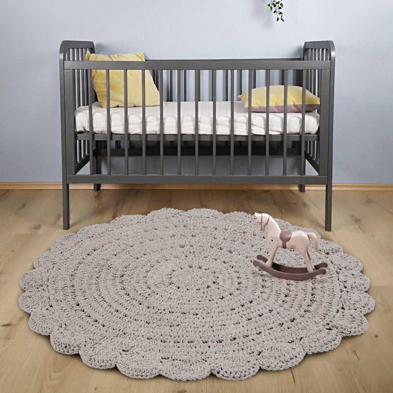 Nattiot Alma Linen Hand Crochet Children's Rug