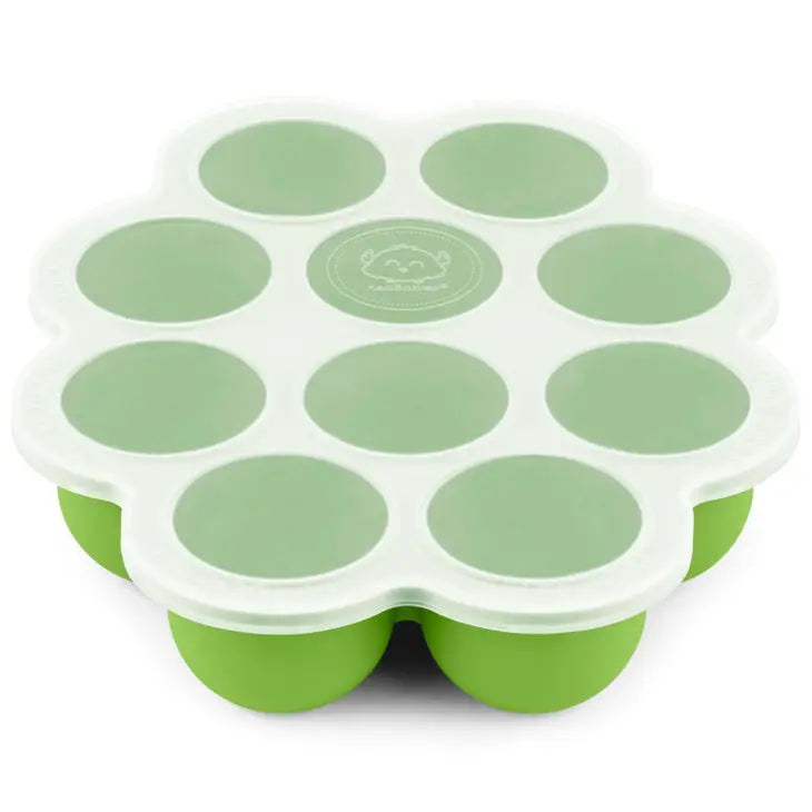 2oz X 10 Pods Prep Silicone Baby Food Freezer Tray with Lid