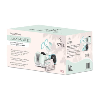 Zomee Breast Pump Cleaning Wipes