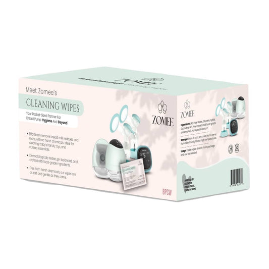 Zomee Breast Pump Cleaning Wipes