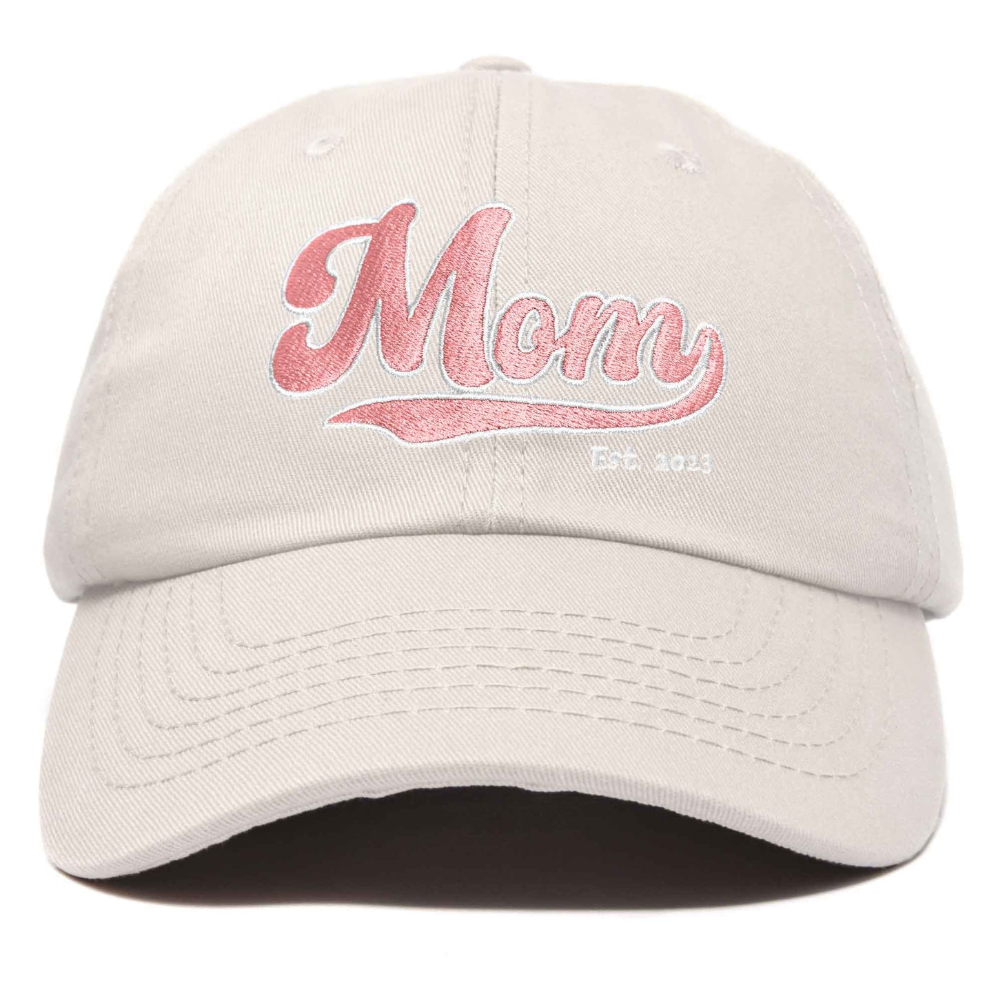 Varsity Mom Embroidered Cotton Hat