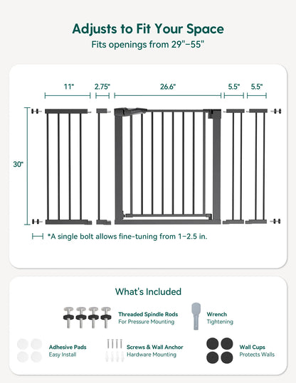 Babelio PressGuard C5&P7 | Versatile Baby Safety Gate