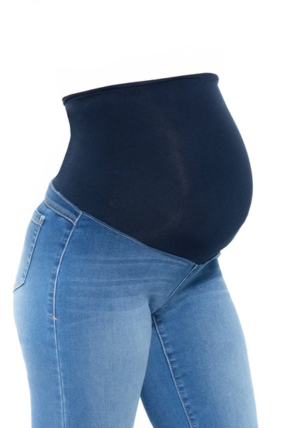 Maternity 33" Better Butter Slim Boot Jean w/ Bellyband