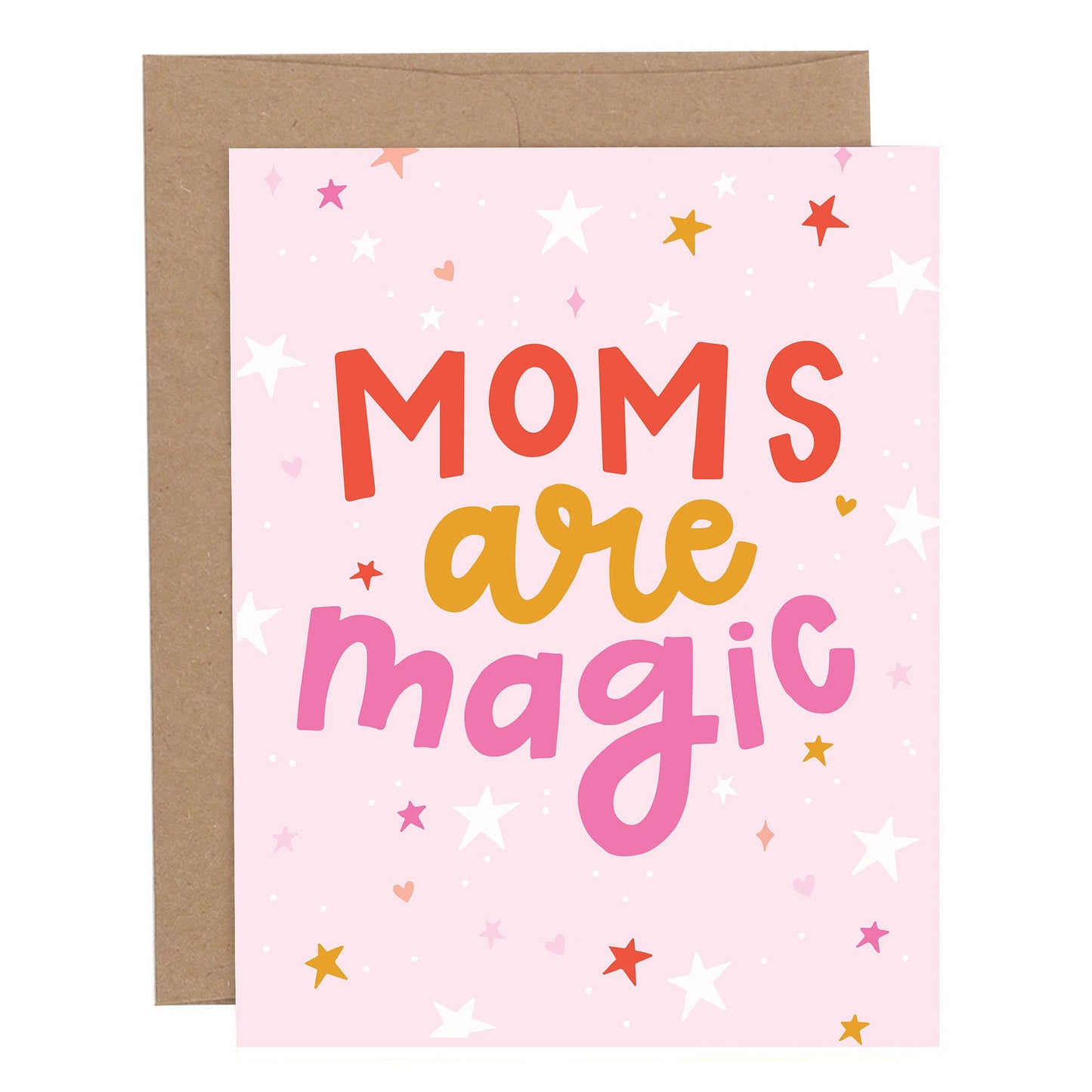 Moms Are Magic Greeting Card