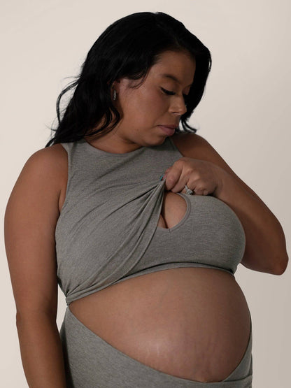 Sublime® Bamboo Maternity & Nursing Longline Bra