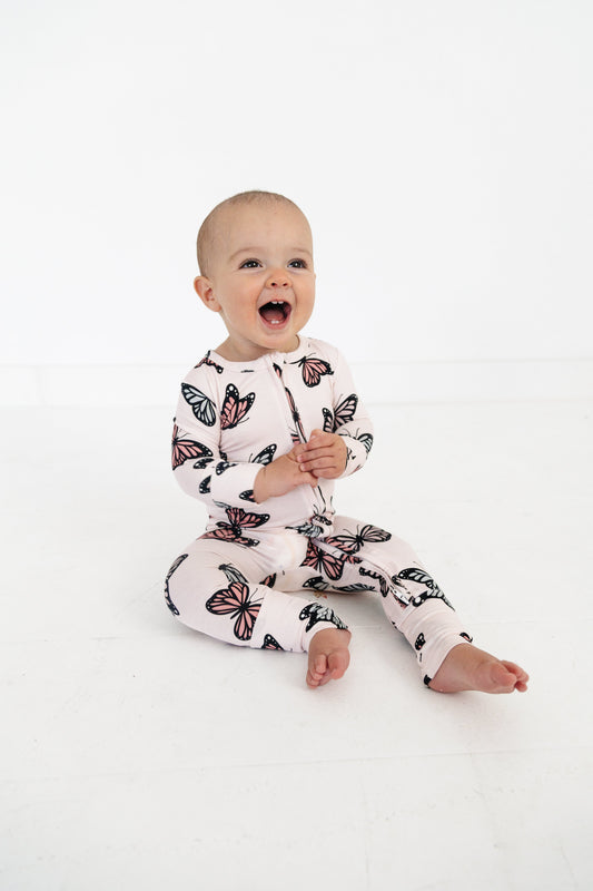Sleepy Sage Co Butterfly Dreams Sleeper Pajama