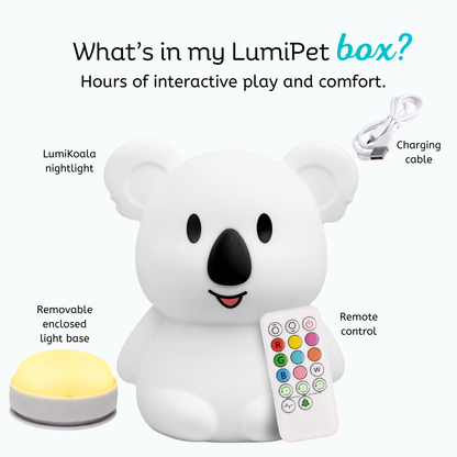 LumiPets® Keith the Koala- Children's Touch Night Light