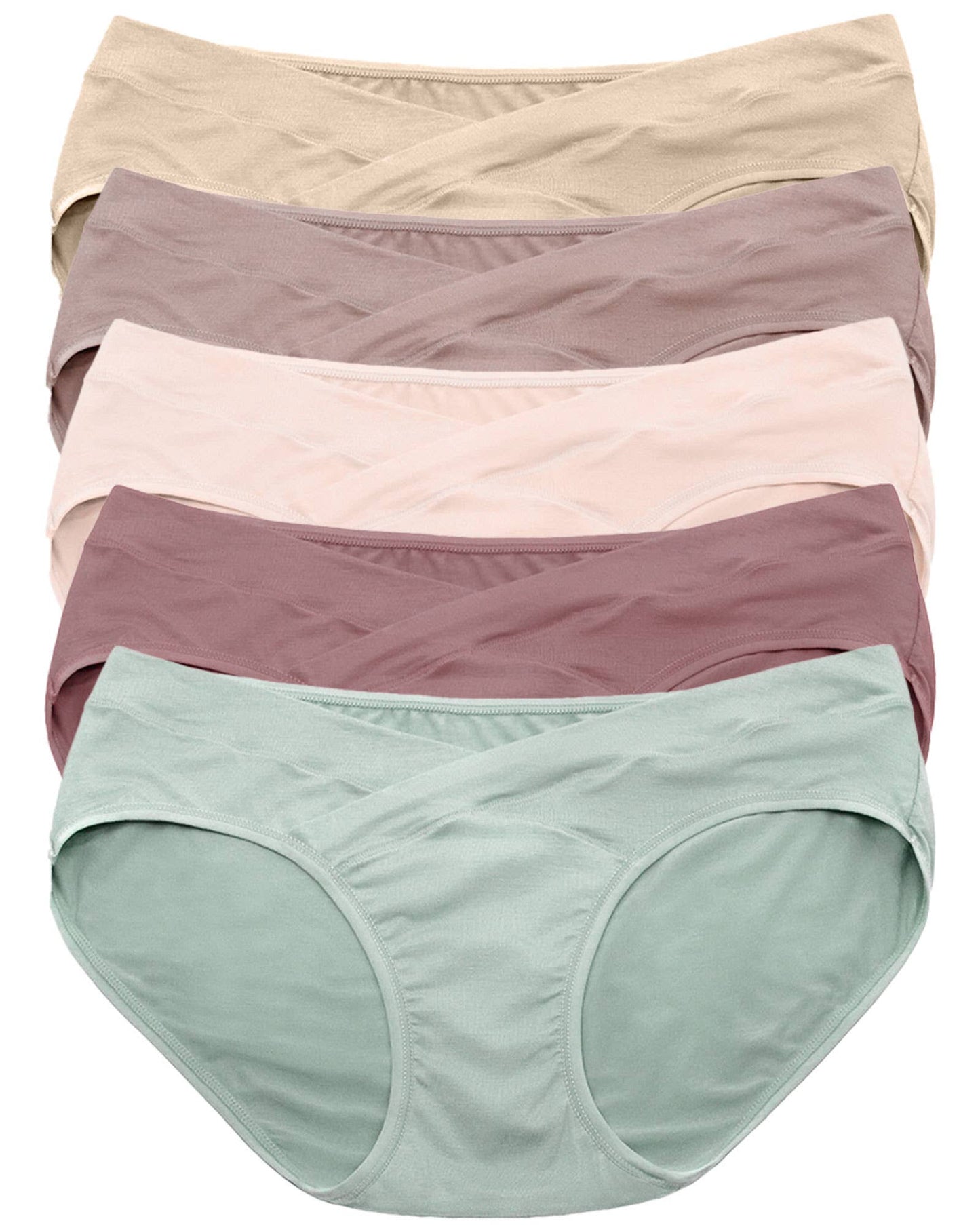 Under-the-Bump Bikini Underwear (5-Pack) Maternity/Postpartum