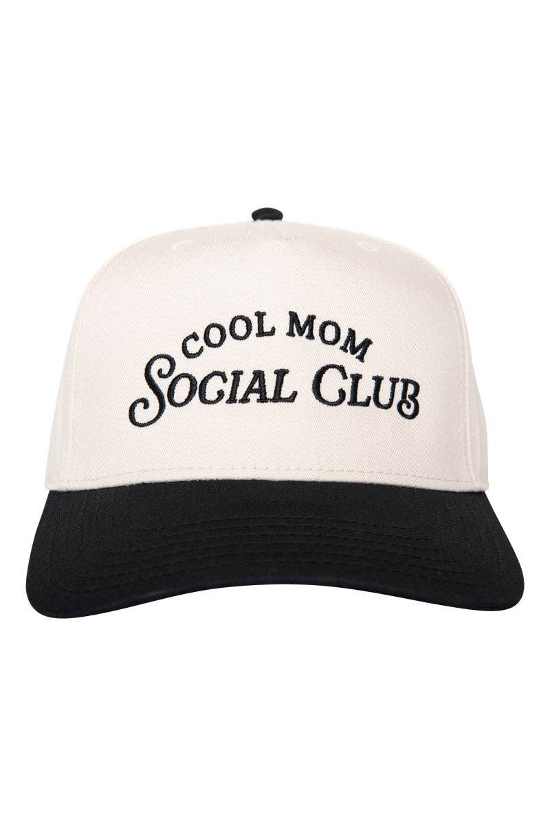 Cool Mom Social Club Mother's Day Retro Two-Toned Hat