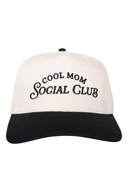 Cool Mom Social Club Mother's Day Retro Two-Toned Hat